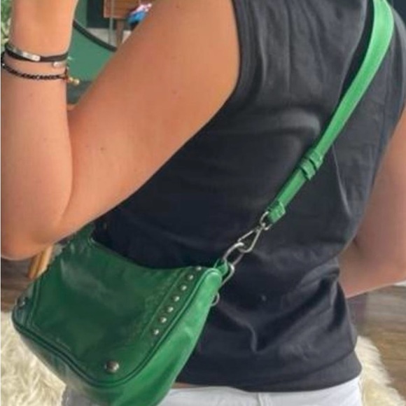 Zara Green Crossbody Bag - Picture 1 of 9
